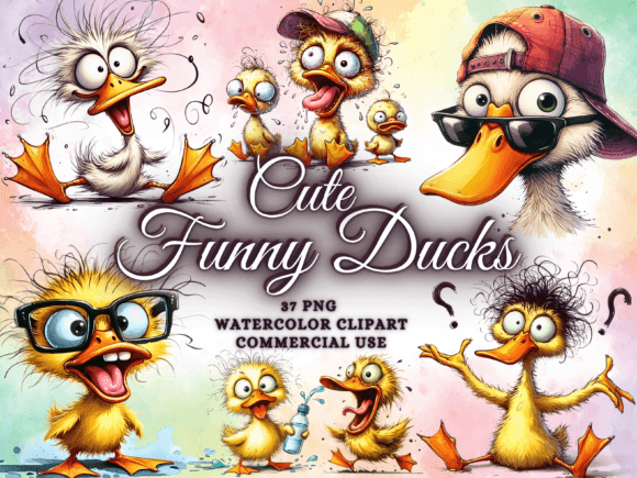Download Funny Cute Duck Clipart Bird Clipart Png - Cute duck Collection