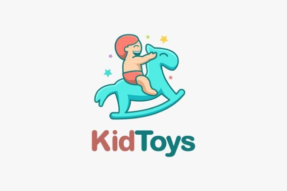 Download Happy Baby Kid Playing Rocking Horse - Happy Collection