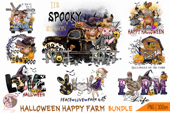 Download Halloween Happy Farm Bundle - Happy Collection