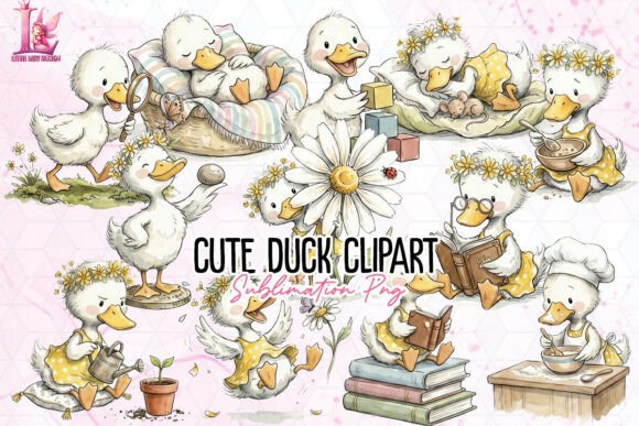 Download Cute Duck Clipart PNG - Cute duck Collection